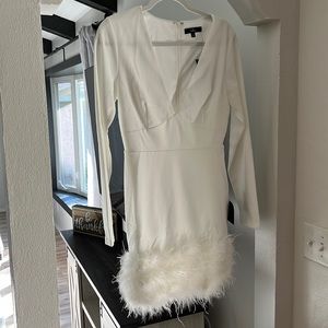 White lulus dress NWT